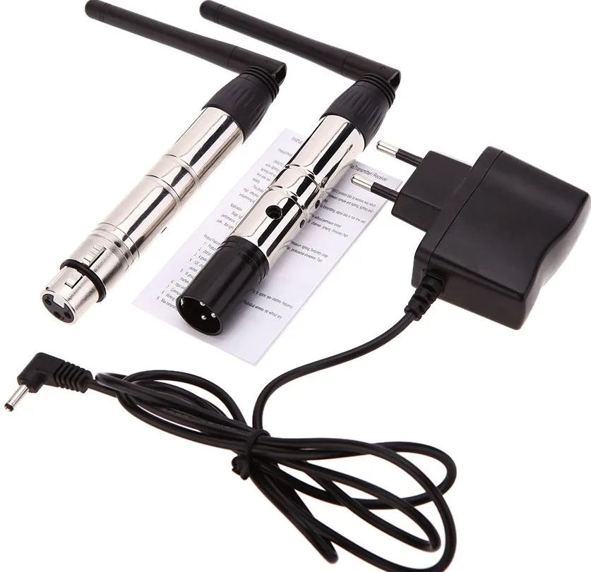 DMX512 Light Controller Wireless Transmitter And Receiver DJ Stage Lighting Dimmer Console
