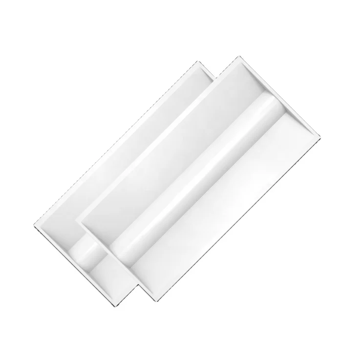 ETL 2X4 50 Вт светодиодные световые панели, светодиодный потолочный светильник с утопленным креплением, 130 лм/Вт, встраиваемый потолочный светильник