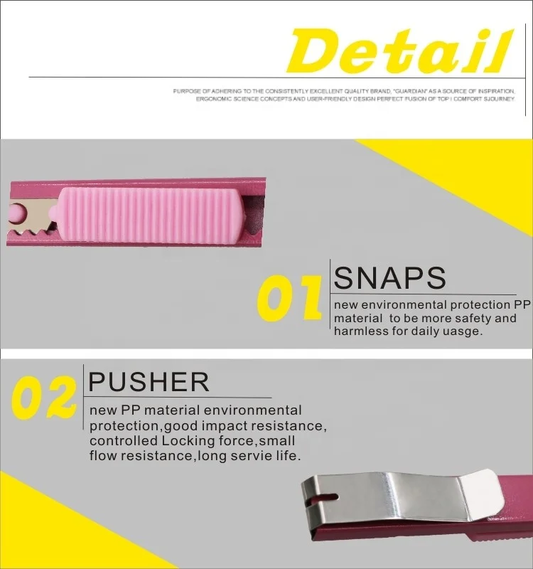 Retractable Exact Precision Hobby Knife Stainless Steel 60 Degrees Cutter Blade 9MM Paper Cutter Knife
