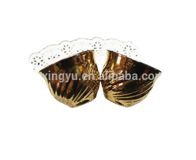 80cc porcelain silver Cawa cup for tea