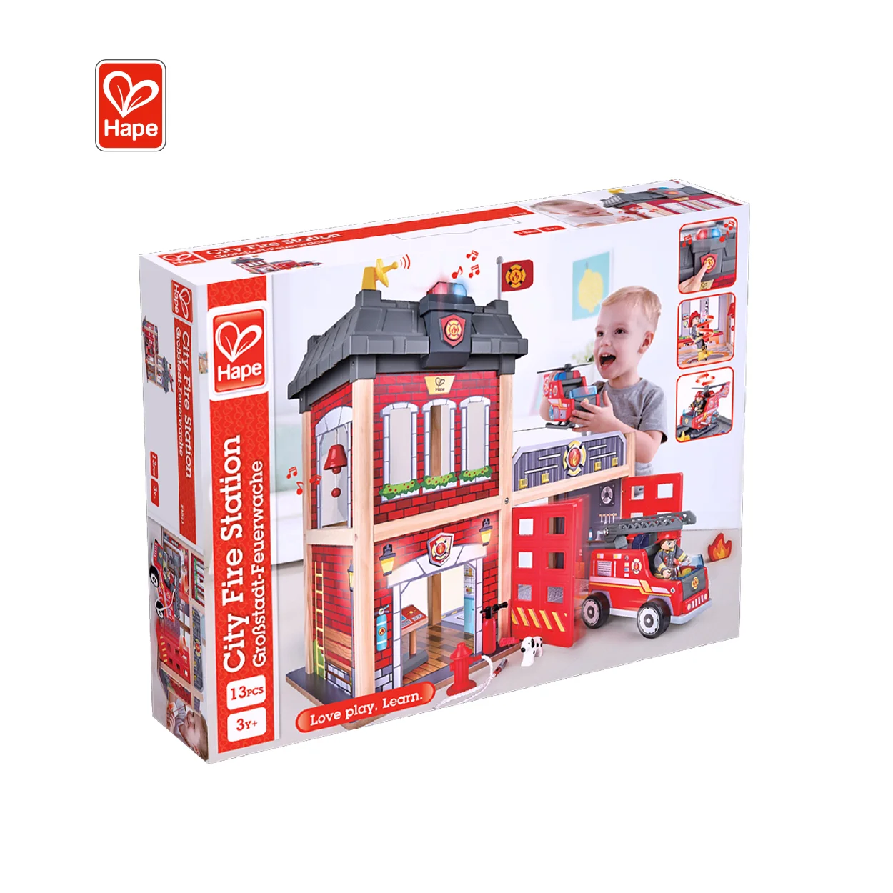 Child Toys Girl Dream Model Wooden Games Big House Toy Kid Toy House