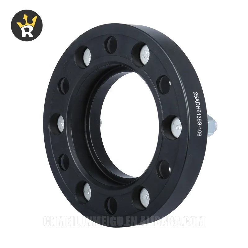  PCD6x139.7 CB106.1 25 мм качественный 6061-T6 кованый черный колесный адаптер для внедорожника
