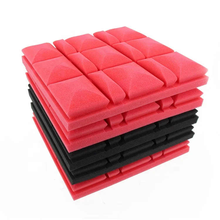 Acoustic Foam Panel Wedge Studio Soundproofing Wall Tiles