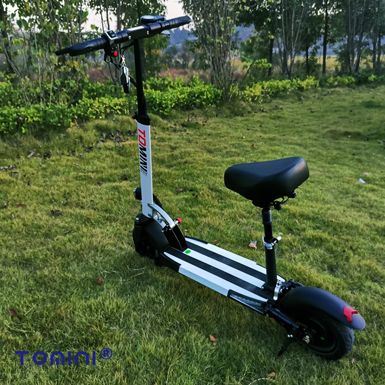 Tomini 500W 48V Disc brake mobility e scooter green power two wheel electric scooter with seat