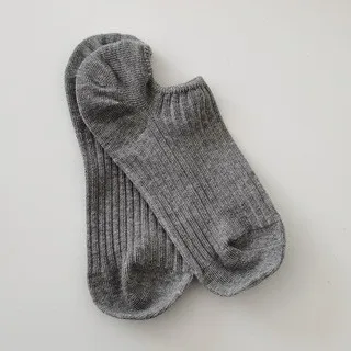 In Stock Custom Logo Color Organic Cotton Socks Women Cute Ankle Socks