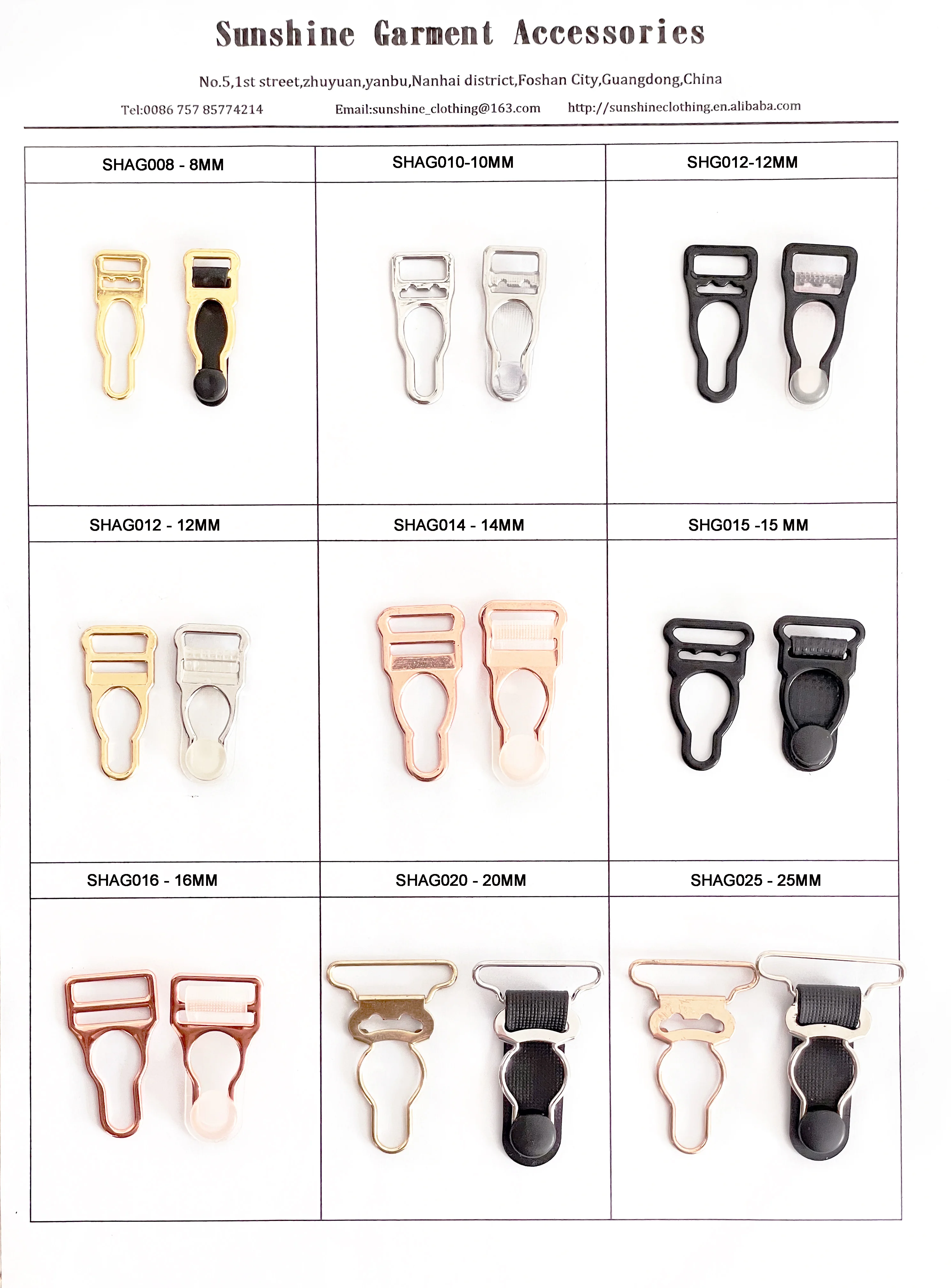 High Sock Garter Belt with Metal Clips