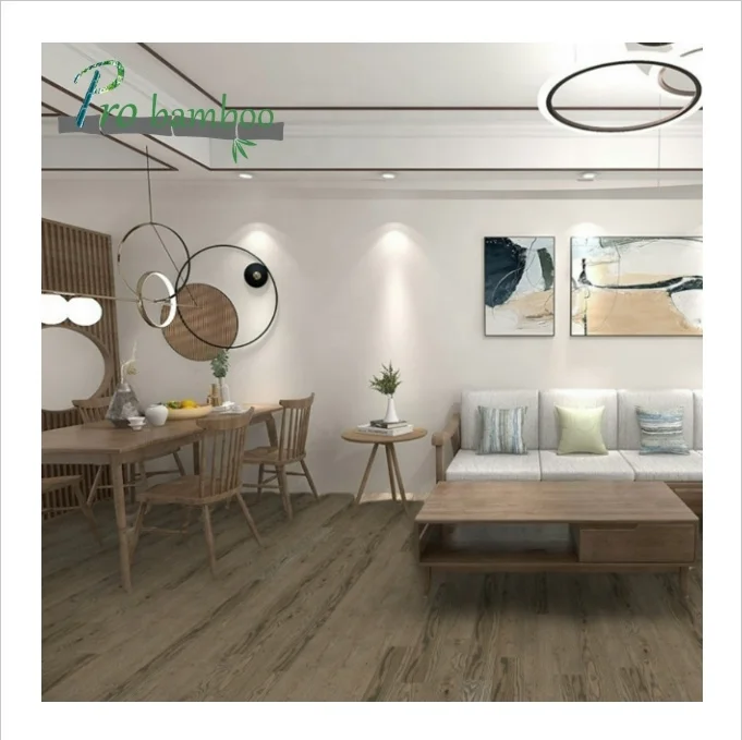 1500 rotates abrasion resistance commercial use vinyl plank flooring click lock 1.2mm natural oak veneer solid wood flooring