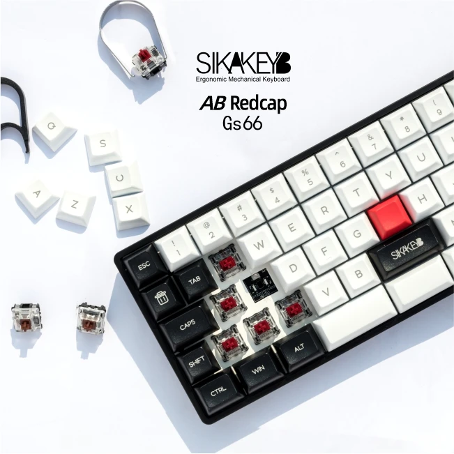 Manufacturers supply ergonomic mechanical keyboard hot-swappable switches to adapt to multiple operating systems
