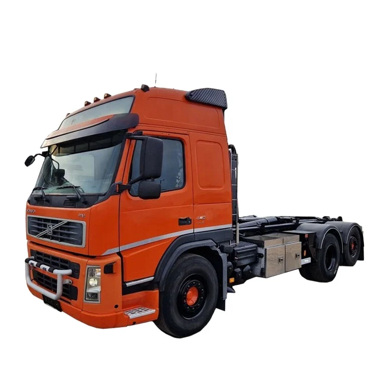 Китай Гуанчжоу Подержанный грузовик с прицепом евро для VOLVO FM440 6x2 тягач