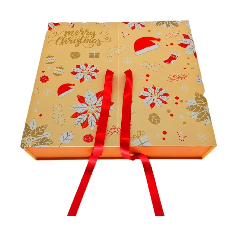 Christmas Advent Calendar Boxes 24pcs Empty Christmas Gift Box Decoration Candy Chocolate Packaging Cookies Box