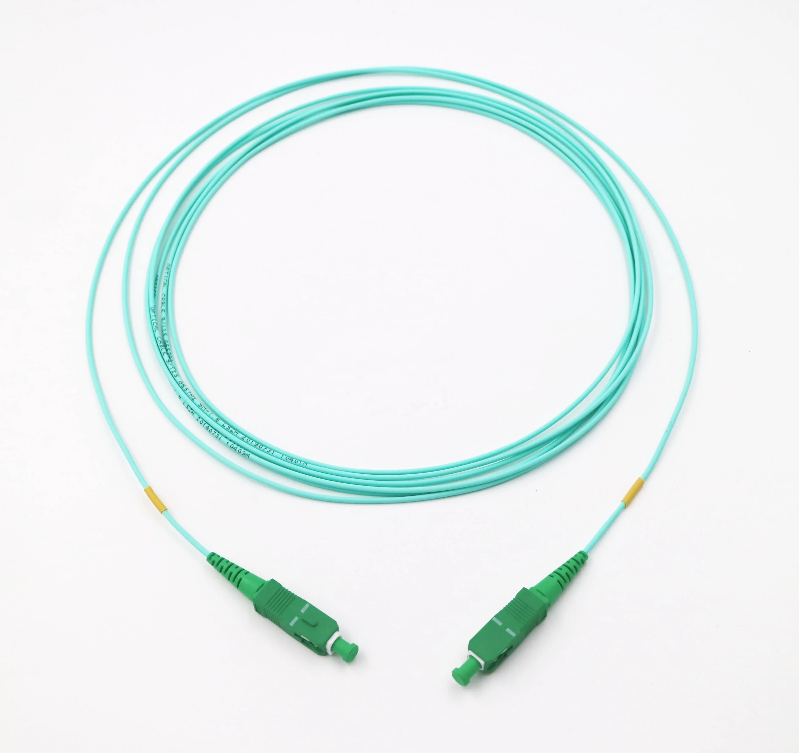 FTTH 1 5 м 3 6 мм 2 ММ Simplex Aqua внутренний оптоволоконный джемпер Sc Apc