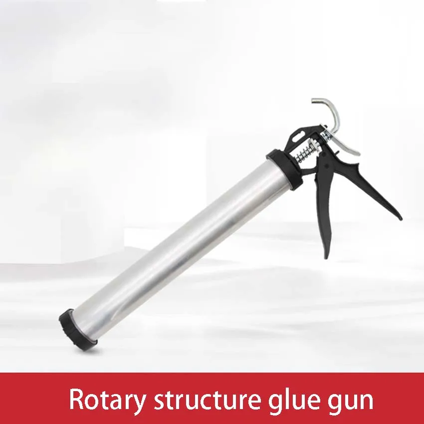High quality aluminum alloy manual structural glue gun thickening glass glue gun tool