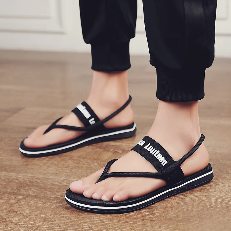2024 New Designer Beach Sandals for Men Open Toe Breathable Sneaker Slippers for Summer sandals femme 2024