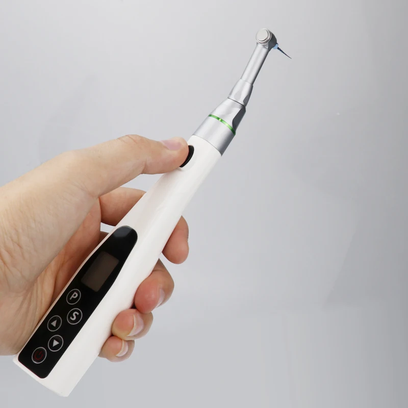 Dentist Dental LED Wireless Mini 16:1 Reduction Contra Angle Endo Motor Root Canal Treatment Dental Instrument