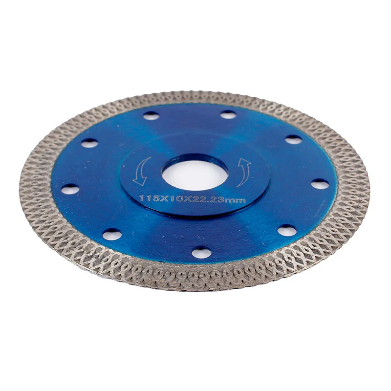 Hot Pressed Turbo Rim Flange Diamond Saw Blade for Ceramic Granite