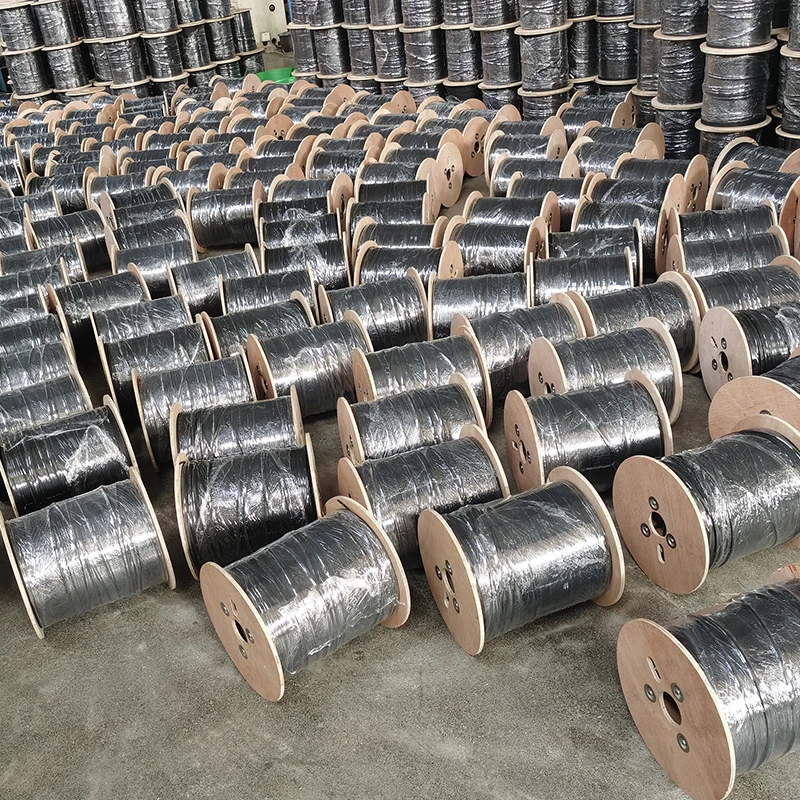 FTTH fibra optica INDOOR or OUTDOOR Drop fibre optic cable optical G657A1 G652D 1 Core 2 4 Fiber COBOS FIBRA drop cable