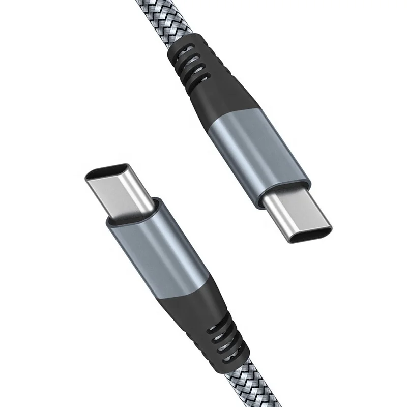 1M 2M 3M 10Gbps 20V 3A 60W Fast Charging Type C Cable USB 2.0 Type-C To Type-C PD Data Cable for iPhone for Android