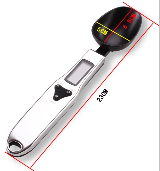 Custom Logo  Food Weight Scale Kitchen Measuring Spoon Food Scale Digital Electronic Spoon Scale
