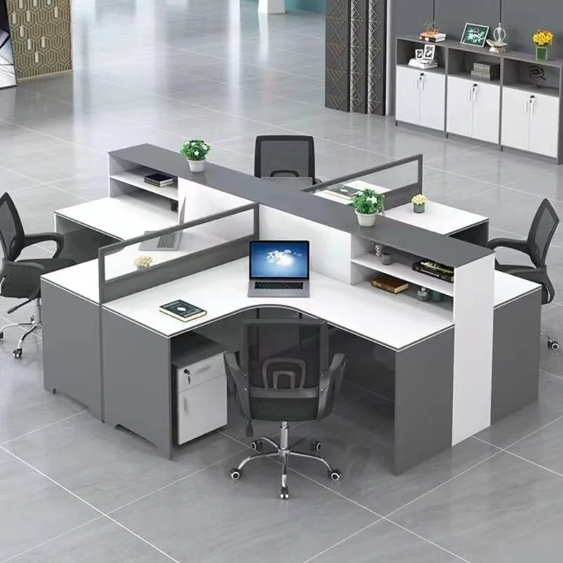 Современный кубический рабочий стол офисный низкая цена деревянный для офиса зона обслуживания колл-центра ресторанов