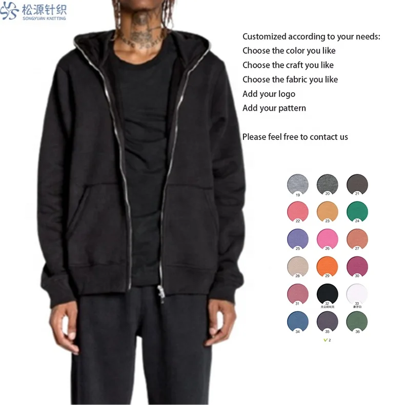 Черные мужские толстовки большого размера с рисунком на заказ, Роскошные Тяжелые толстовки со стразами и молнией на все лицо