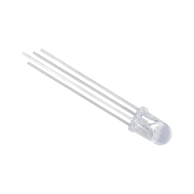 5mm dip diode led 4-pin rgb led diode