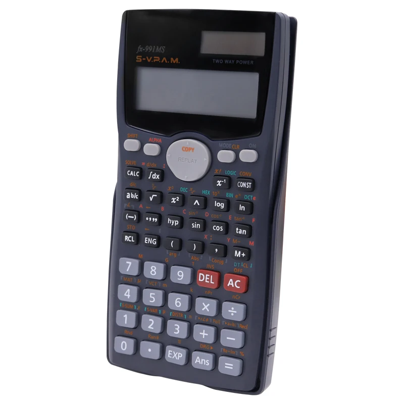 Promotional Gift Classic Products Wholesale Stationery School Student 10+2 Digits Electronic Scientific Calculator