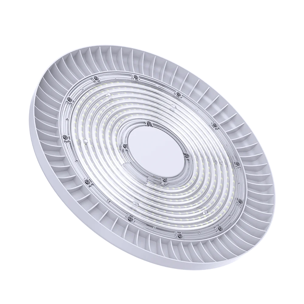 power adjustable built-in sensors Industrial Sensor Motion Warehouse Smart Ip65 100w 150w 200w Smd UFO New design for warehouse