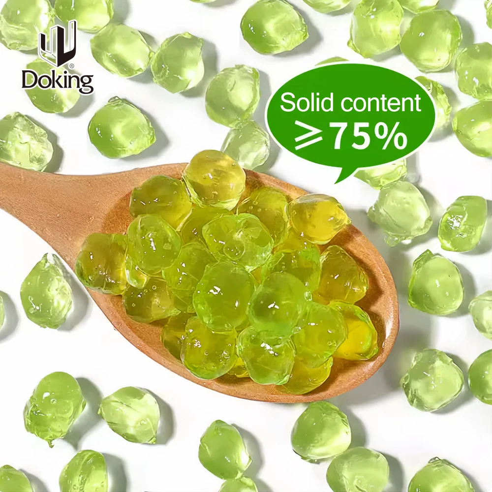 Doking popular Crystal boba for bubble tea drinks desserts bakery ingredients fruit flavors jelly Grape Crystal bobo