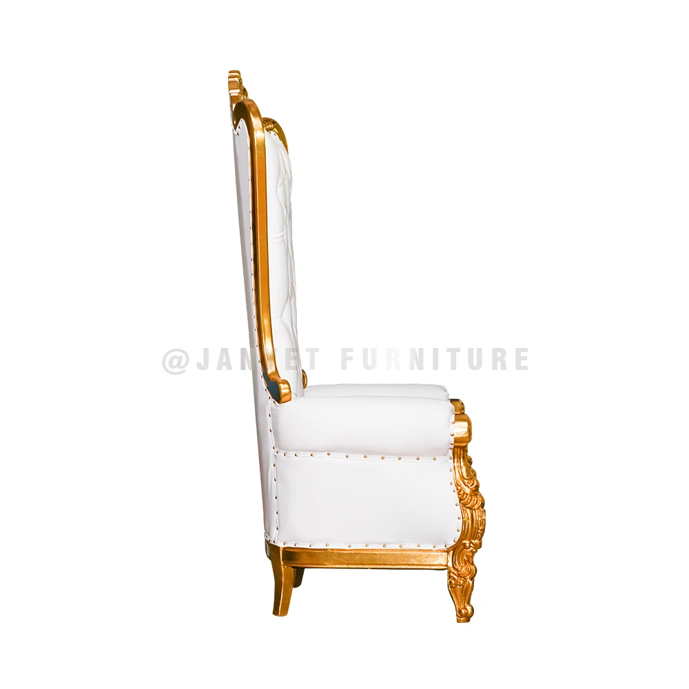 Wholesale Royal Wood Carved High Back Event Wedding Throne Chairs New