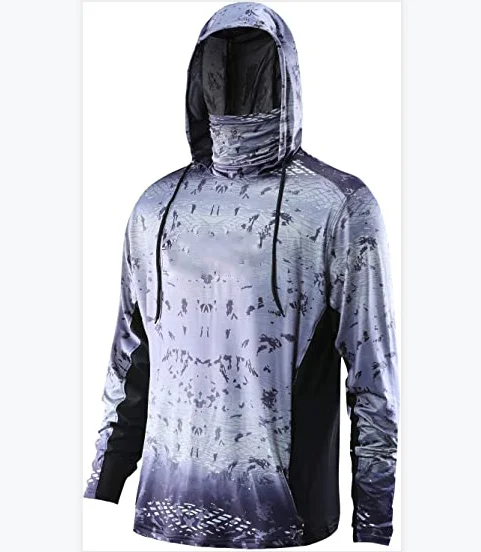 Wholesale Custom Sublimation Quick Dry upf 50 shirt Protection Fishing Wear Long Sleeve Men Fishing Shirts