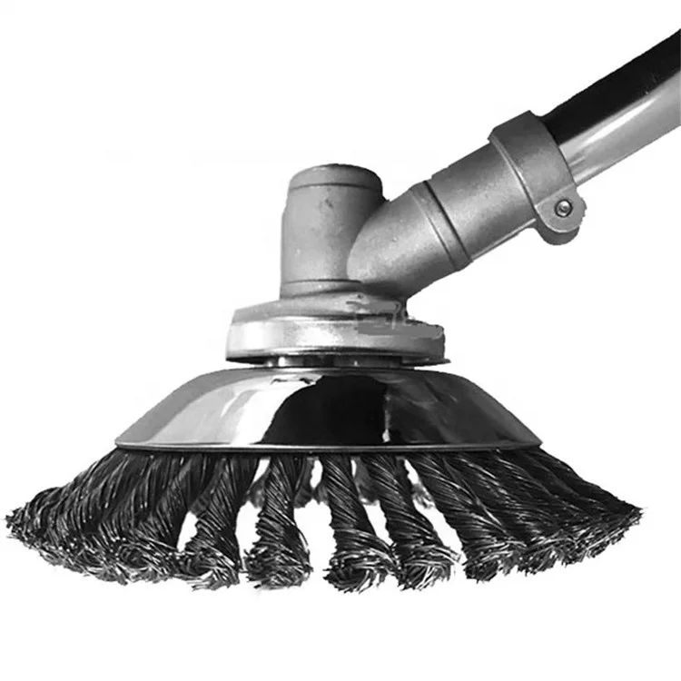 
8Inch Wire Steel Grass Mowing Lawn Mower Weeding Tray Trimmer Head Accessories Garden Power Tool Brush Cutter 52Cc 