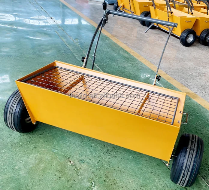 Hand pushed diamond sand spreader Concrete floor uniform lower spreader Wear-resistant leveling paver