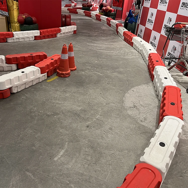 Защитная прочная полиэтиленовая ротационная форма gokarting Спорт баррикадный блок барьерное ограждение баррикадное ограждение