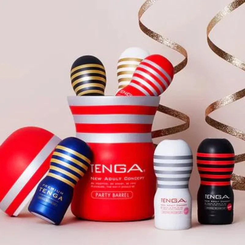 TENGA Disposable Penis Trainer Adjustable Sucking Enjoyable Vacuum Masturbator Adult Sex Toys for Men Masturbation Cup Sexual