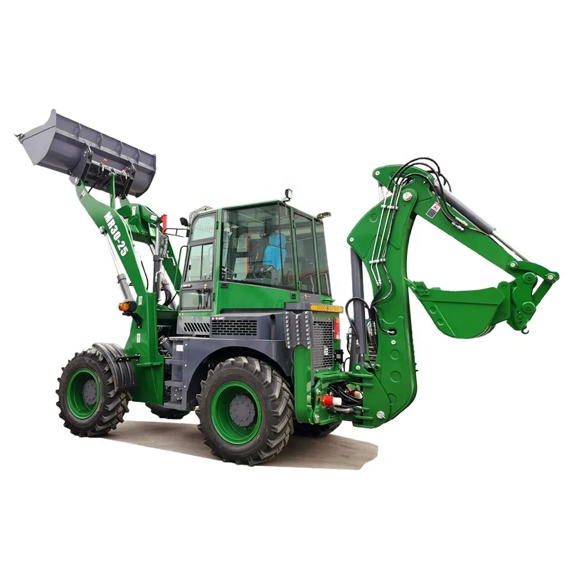Маленький погрузчик wz30 25 с экскаватором-погрузчиком 3