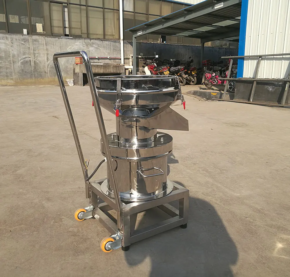 Small liquid filter separator sieve machine for milk or soymilk