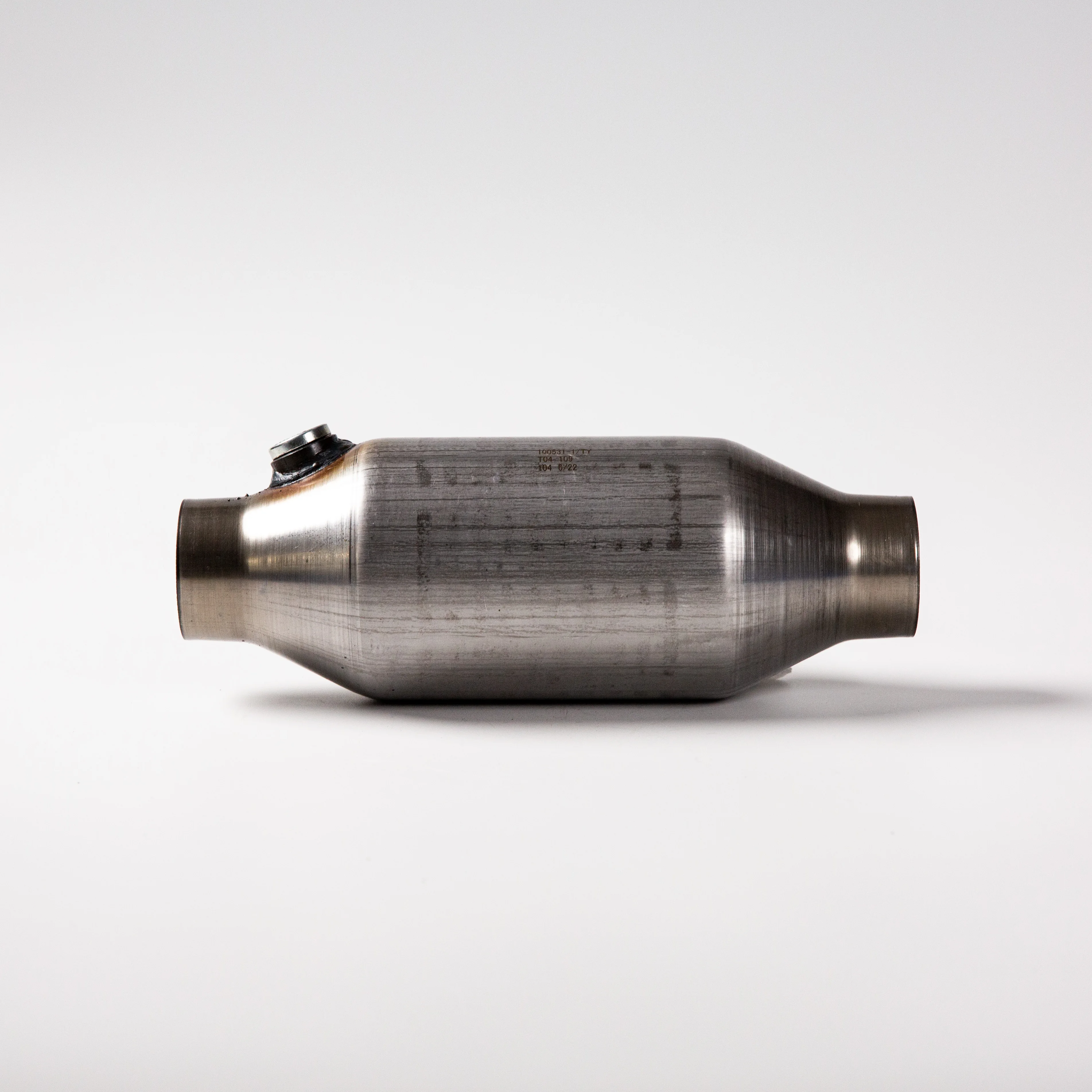 Auto catalyst three-core metal substrate catalyst 2.5 inch catalytic converter