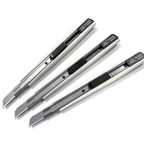 Сверхмощные выдвижные ножи из АБС-пластика, 9 мм, съемное лезвие, нож для резки бумаги