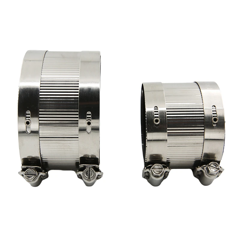 Heavy duty stainless steel type A coupling hose clamp
