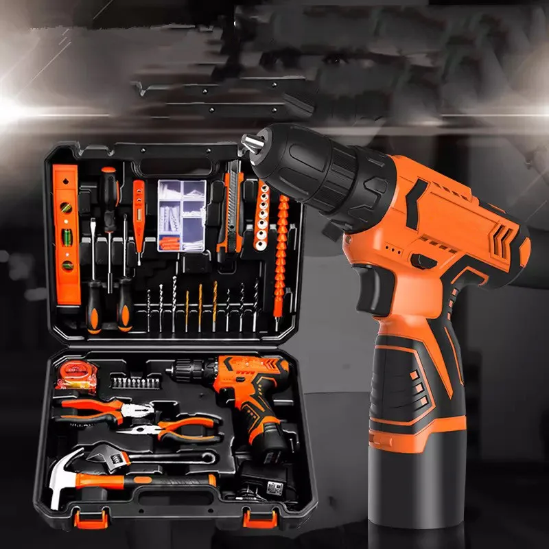 Hand Tool Electric tools Multi Functional Electric Cordless Drill Set Tool set DIY