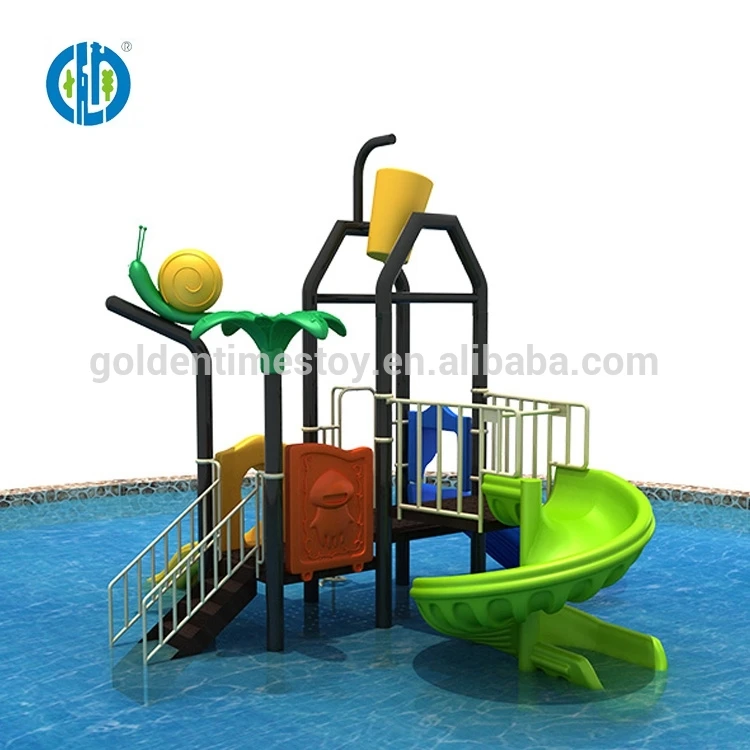 outdoor swimming pool plastic kids water park outdoor playground