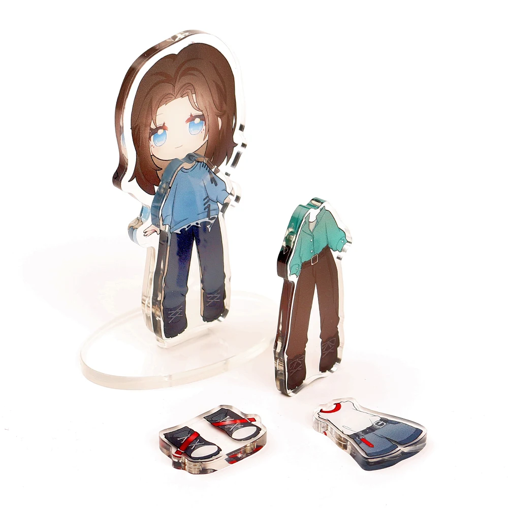 2024 New Customized Character Cross dressing Stand up Acrylic Magnetic Pendant Cross dressing DIY Dress up Gift for Friends