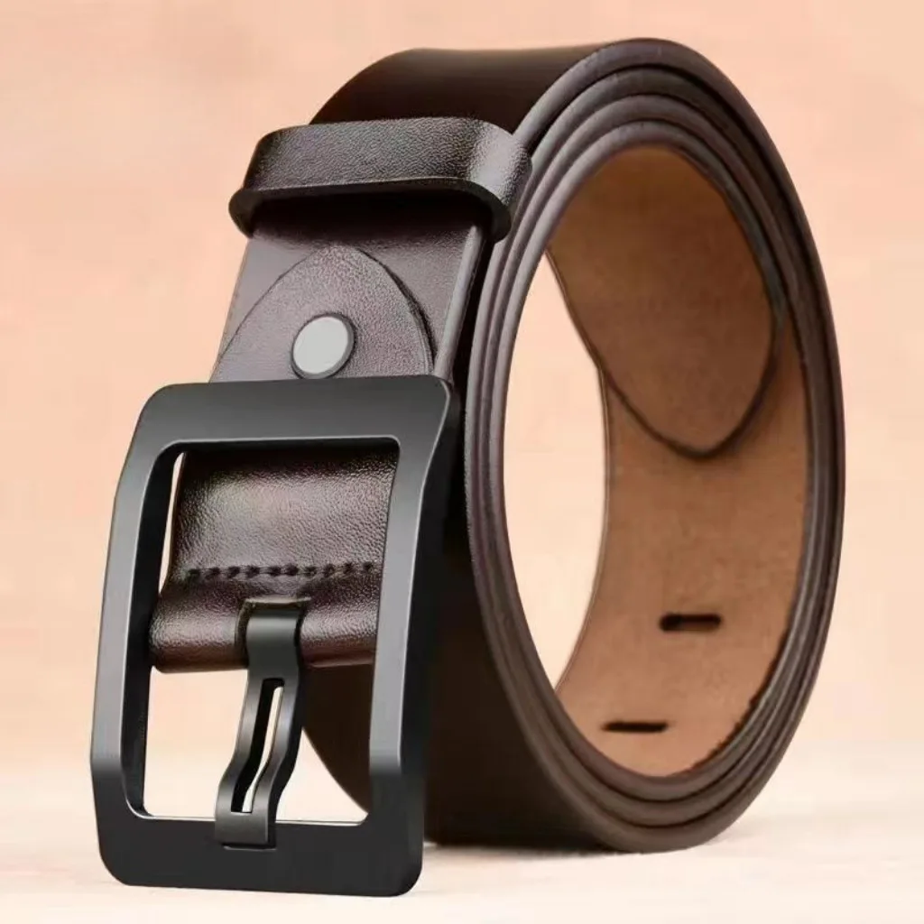 Designer Mens Fashion Casual High Quality Vintage Belts Men Genuine Leather Belt Male Cowboys Leather Belt For Men
