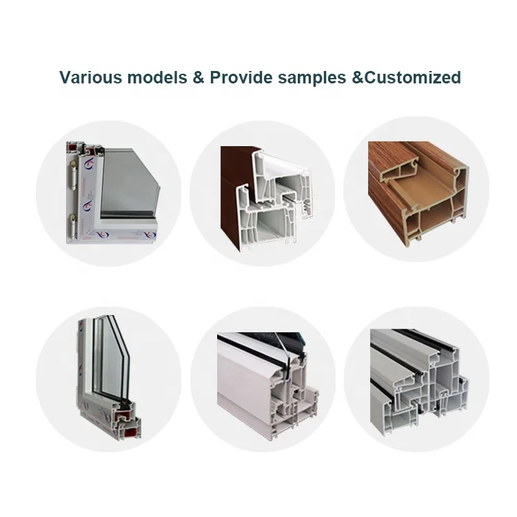 Cheap Price Upvc Plastic White ASA Extrusion Sliding Casement Window and Door Upvc Profile