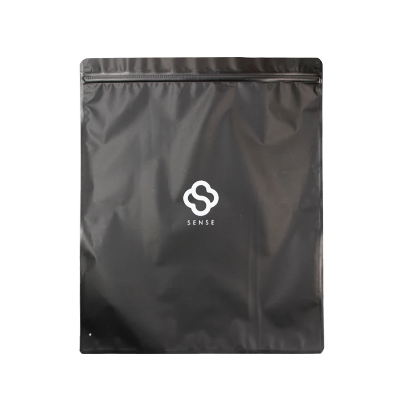 Custom Logo Color Shirt Packaging Plastic Bag Clothes Reseal Pouch Bags T-Shirt with Zip Lock