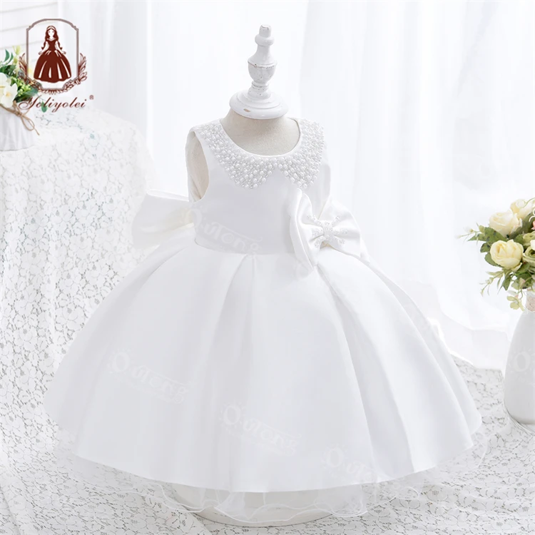 Outong Yoliyolei Evening Holiday, Frocks Printed Flower Woven Casual Girls Boutique Ball Gown Dress For 2-5 Girl Birthday Party/