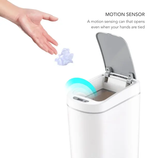 House gadgets home cleaning products household cleaning tools waterproof smart trash can for narrow place