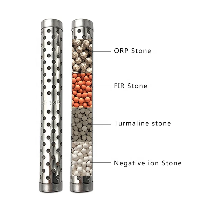 Нано-Щелочная палочка для воды pH 8-10, Водородная вода из нержавеющей стали с отрицательными ионами, турмалин, ОВП, щелочной камень