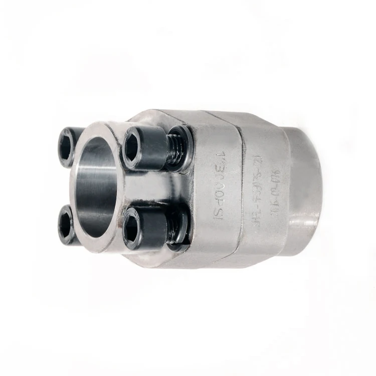 Stainless Steel / Carbon Steel SAE J518, ISO 6162.1 Light 3000psi SAE Socket Weld Flange Coupling
