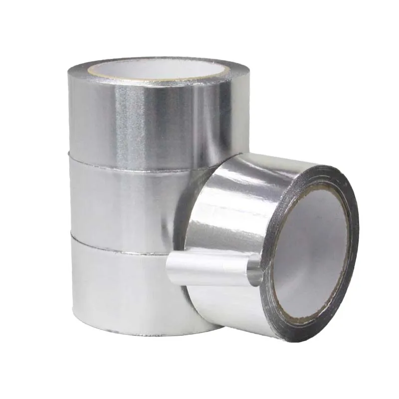HVAC Alu water acrylic glue Low Temperature Heavy Duty pipelines refrigerator Aluminum foil Tape